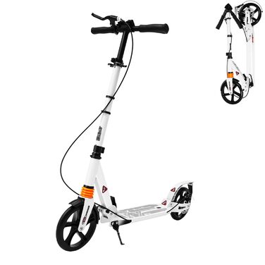 Міський самокат Cityroller: складний, з гальмом та амортизацією, регульована висота, для дорослих та дітей