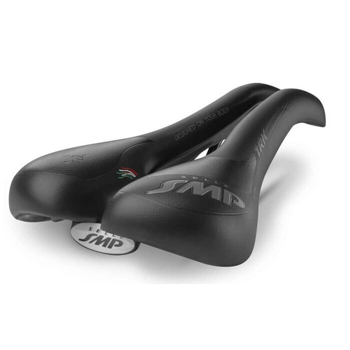 Сідло велосипедне Selle SMP TRK Medium Gel чорне чоловіче 280x160мм 485г