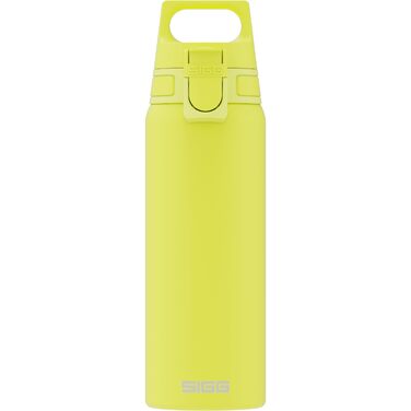 Сталева пляшка для напоїв Sigg Shield ONE для газованих напоїв, герметична, BPA-free, Ultra Lemon, 0.75 л