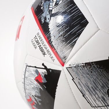 М'яч футбольний adidas DFL Glider, синтетичний, розмір 5