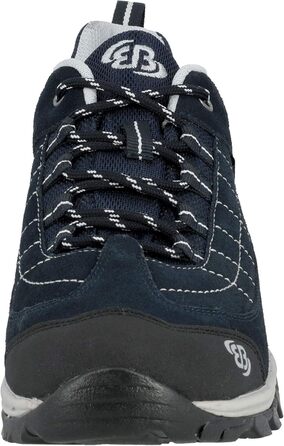 Чоловіче трекінгове взуття Brütting Mount Crillon Low Outdoor, 45 EU, темно-синій, сірий