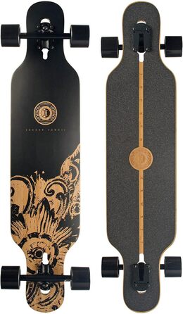 Лонгборд JUCKER HAWAII Hoku V2 Precision Flex 2 з бамбука та скловолокна, для дітей і дорослих, професійна якість, різні дизайни