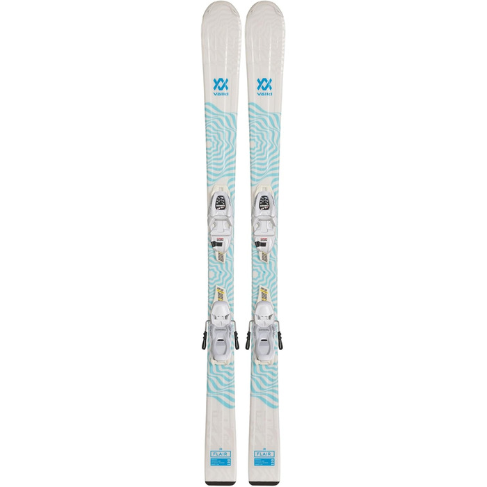 Гірські лижі Völkl Flair JR VMOTION 23/24, 80 см, для дітей, білі