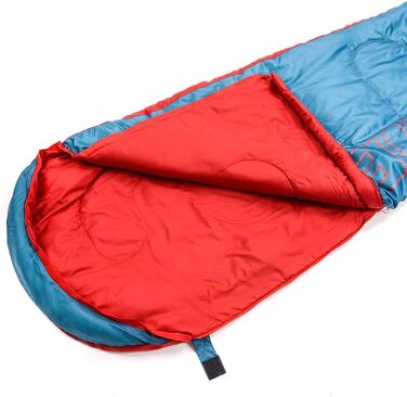 Дитячий спальний мішок Meteor Premium Summer Ultraleicht для кемпінгу та відпочинку на природі. Легкий, комфортний, підходить для дітей та підлітків. Кольори: темно-зелений, зелений, синій, помаранчевий.