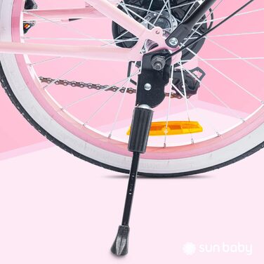 Дитячий велосипед Sun Baby Heart 20 дюймів, 6 швидкостей Shimano, для дівчаток 6-10 років, регульований