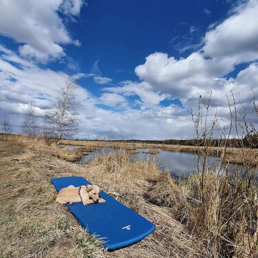 Каремат самонадувний Outdoorer Trek Bed 1 - ультралегкий туристичний килимок для кемпінгу