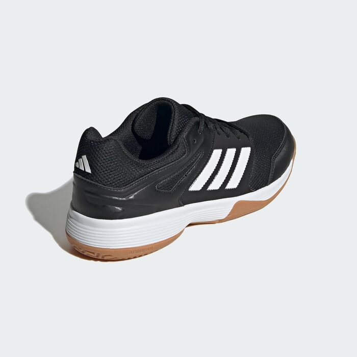 Кросівки Adidas Speedcourt для залу, чоловічі, 43 1/3 EU, чорний/білий/гірчичний