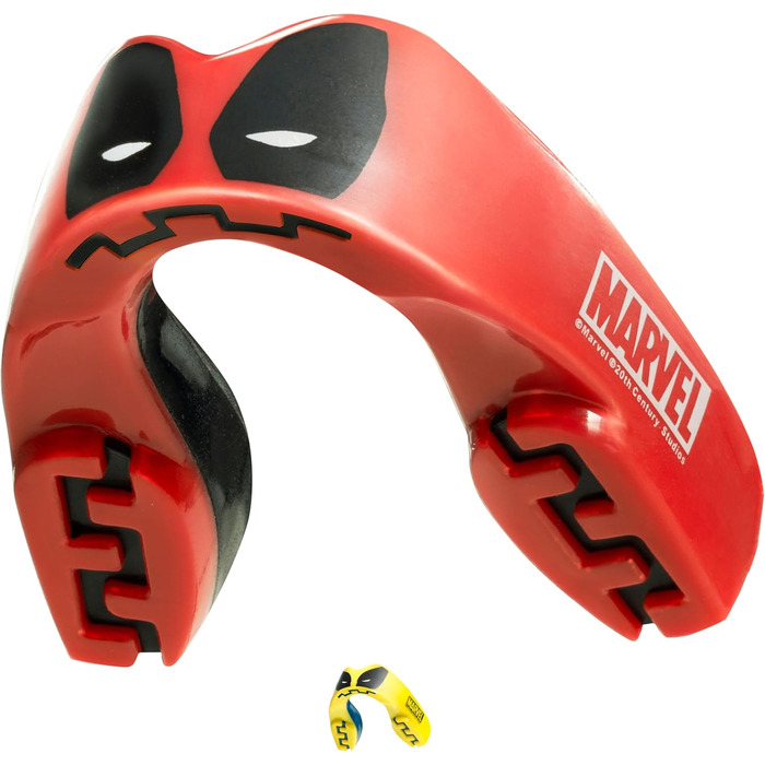 Захисна капа Deadpool Marvel для дорослих, спортивна, для єдиноборств, регбі, ММА, хокею, боксу, 12+ років