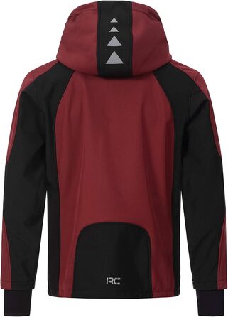 Чоловіча outdoor куртка Softshell Rock Creek H-230 для активного відпочинку, колір винний, розмір XXL