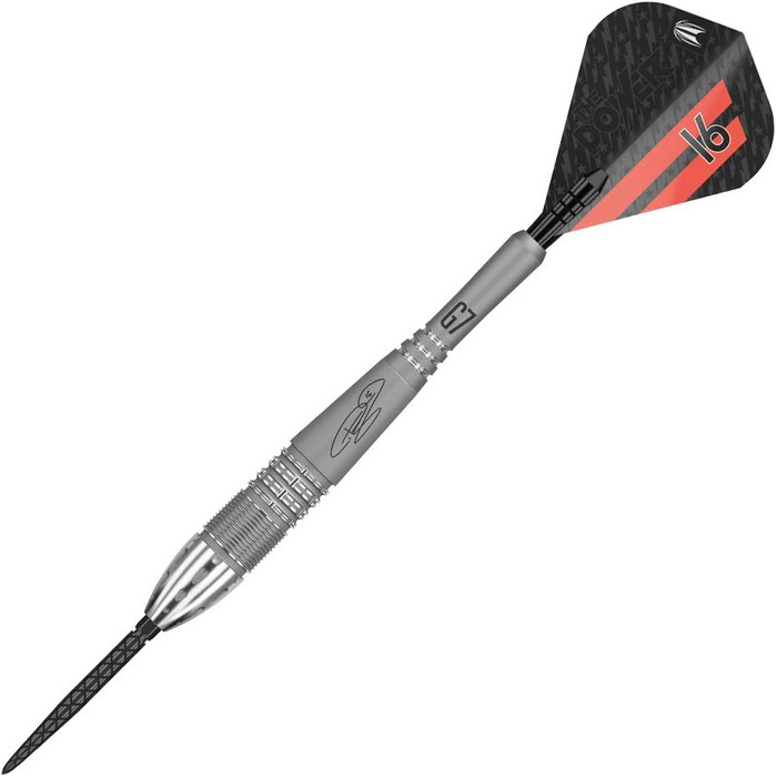 Дартс Target Phil Taylor Power 9-Five Gen 7, 95% вольфрам, сталевий наконечник, Swiss Point, 22 г, ігровий набір