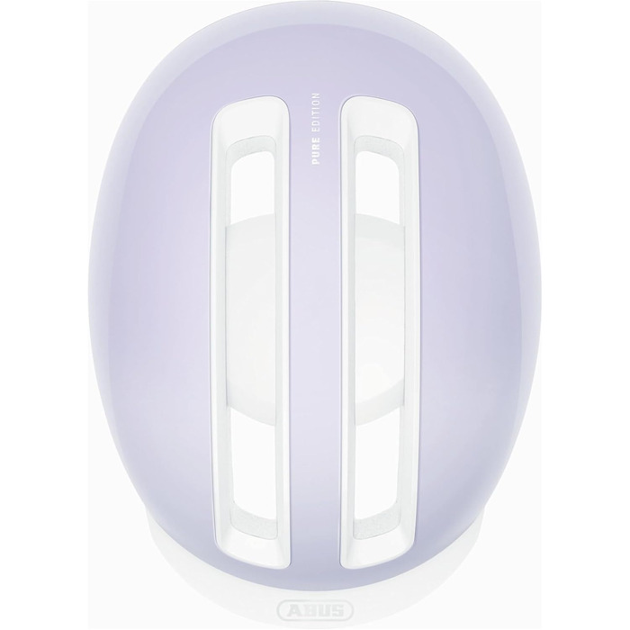 Велосипедний шолом ABUS HUD-Y з магнітним LED-ліхтарем, для міста, універсальний, розмір M (54-58 см), лаванда