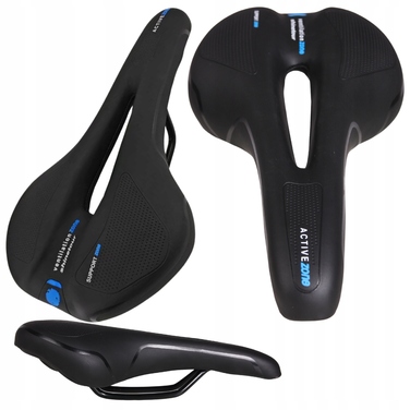 Велосипедне сідло Fit4Med Airflow — м'яке, з пінополіуретаном, 150 мм