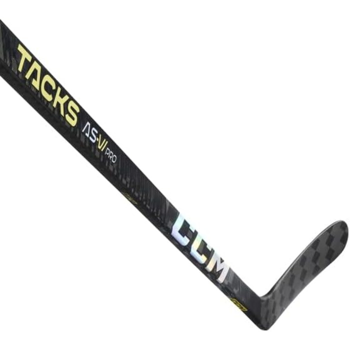 Клюшка хокейна CCM Tacks AS6 Pro композитна, грип, для дорослих, 75 Flex, 60'', права, P29