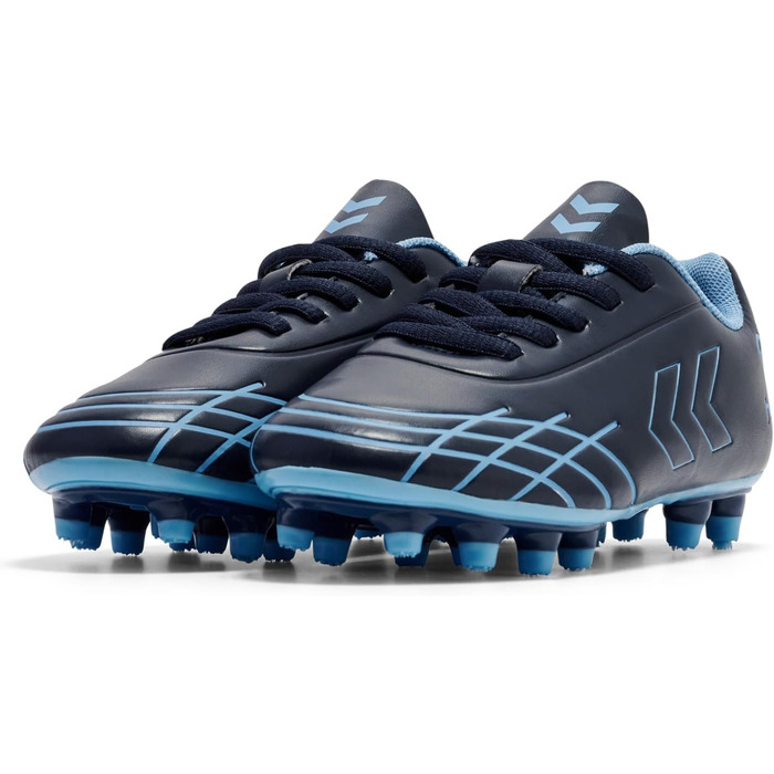 Дитячі футбольні бутси Hummel Top Star для штучного, м'якого та твердого ґрунту, розмір 35 EU, темно-синій