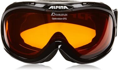 Гірськолижні окуляри Alpina Opticvision D, чорний, універсальний розмір