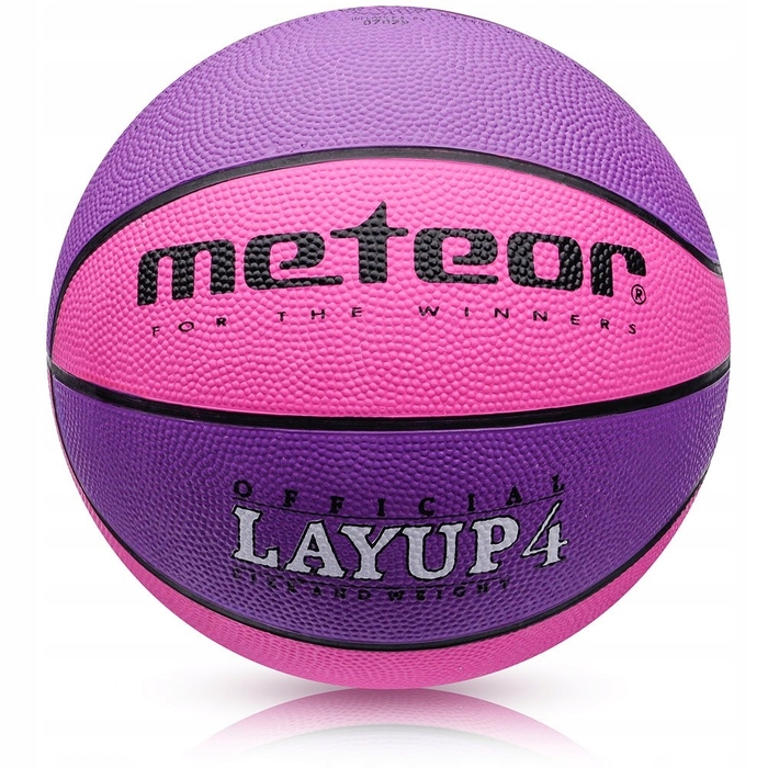 Баскетбольний м'яч Meteor LAYUP, розмір 4
