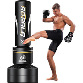 Boxsack RORALA для дорослих: самостійна боксерська сумка, MMA-тренажер, важкий боксерський мішок з присосками