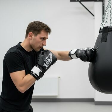 Професійна боксерська груша FOX-FIGHT для тренувань, спарингу, кікбоксингу, ММА та боротьби