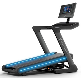 Біговий тренажер Sportstech sTread Pro/Lite: складний, до 20 км/год, нахил 15-17%, 150 кг, LED, APP, тихий 7PS мотор, велика площа для бігу (sTread Pro 10.1)