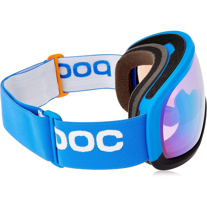 Гірськолижна маска POC Fovea Clarity Comp для змагань, біла, лінза для слабкого освітлення