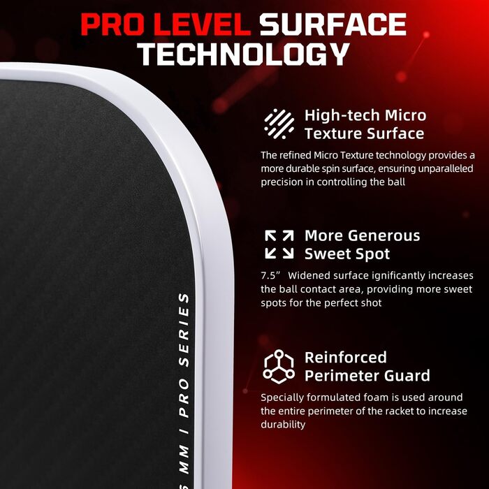 Набір ракет для піклболу BAGAIL: 4 ракети + 4 м'ячі, легкі, з високою амортизацією, ергономічні, для гри в приміщенні та на вулиці