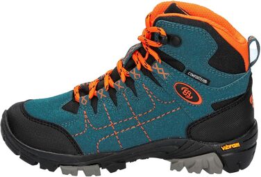 Черевики трекінгові дитячі Brütting Mount Shasta Unisex (34 EU, Petrol Schwarz Orange)