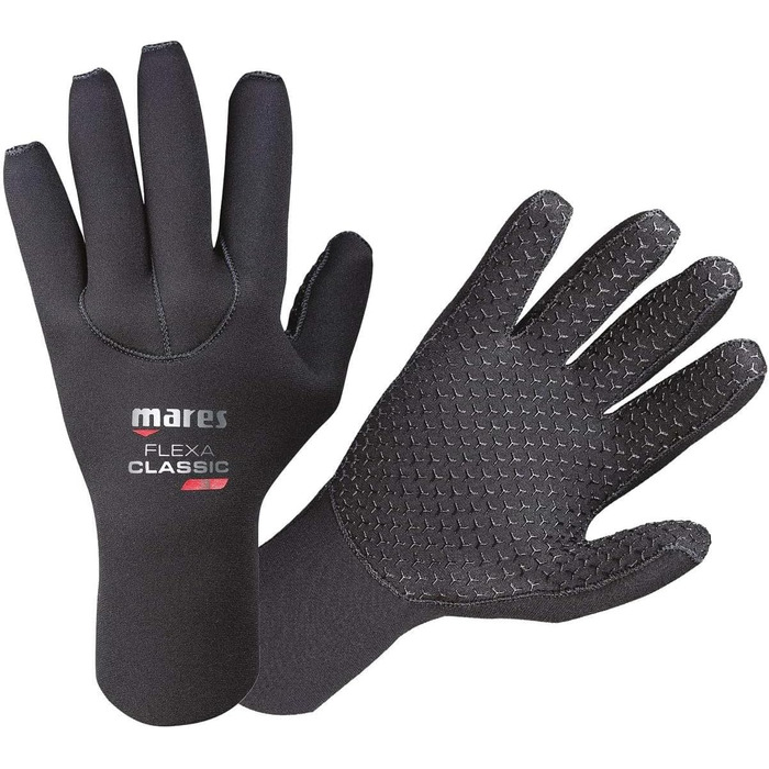 Рукавички для дайвінгу Mares Fexa Classic 3 мм (XS, Чорний) - унісекс, для дорослих