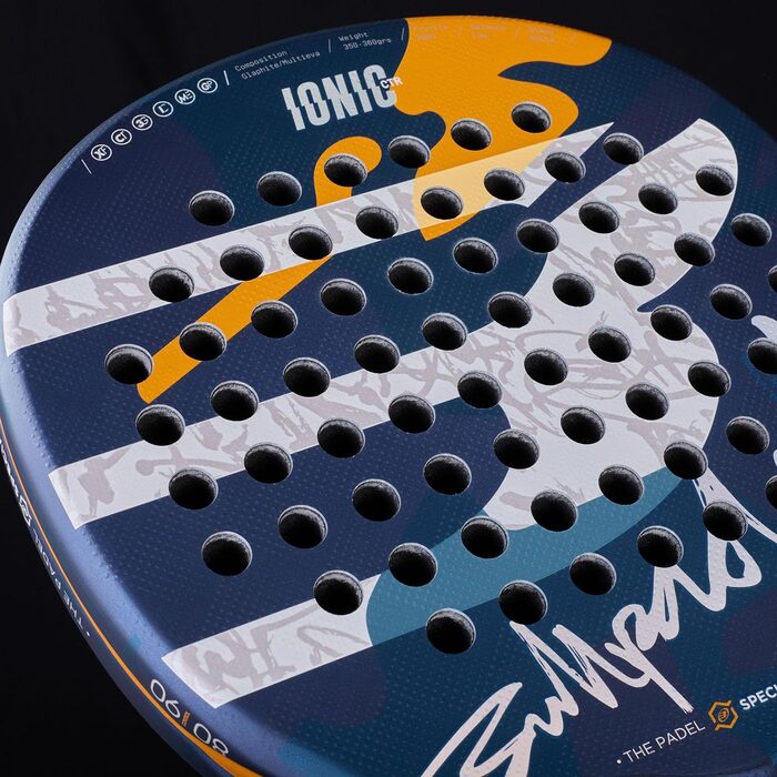 Ракетка для падел Bullpadel Ionic Control 2025 - контроль та точність