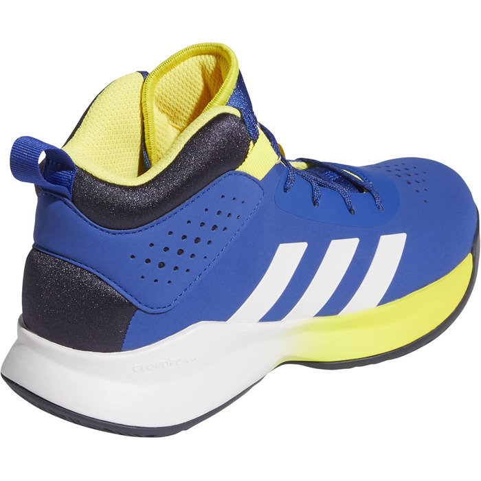 Дитячі кросівки adidas Cross Em Up 5 K Wide (Не для футболу) 37 1/3 EU, Синій