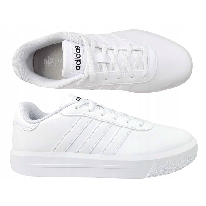 Жіночі білі кеди Adidas Court Platform GV9000