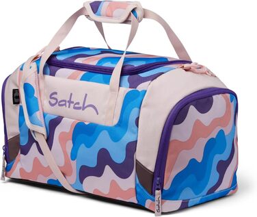 Спортивна сумка satch 25 л з відділенням для взуття та вологих речей Candy Clouds, рожева