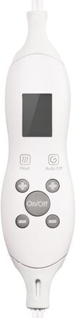Складаний масажний стіл Master Massage Galaxy 76 см з підігрівом ThermaTop, дерев'яні ніжки, косметологічна кушетка, переносна, чорний, у комплекті сумка