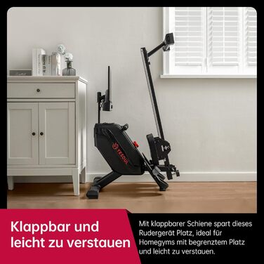 YESOUL R1 Plus: Гребний тренажер для дому з 21.5' FHD екраном, 360° обертанням, магнітним опором та 100 рівнів навантаження