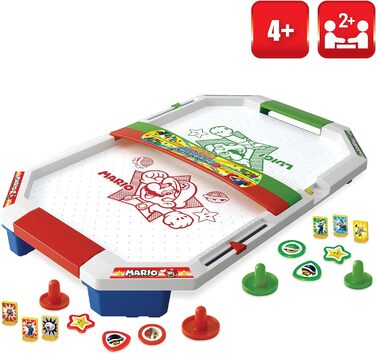 Настільний аерохокей Super Mario EPOCH Games, для вечірок, розвиваюча гра, яскравий дизайн, 1 гравець