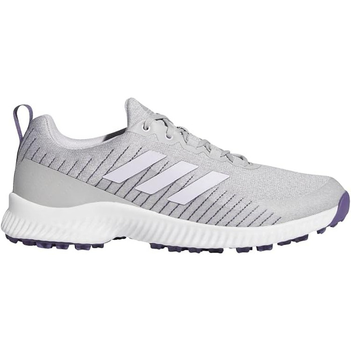 Жіноче golf-взуття Adidas Response Bounce 2 Sl (37 1/3 EU, білий, фіолетовий, сірий)