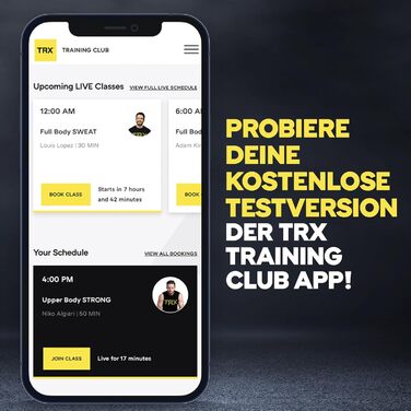 TRX GO підвісний тренажер, комплект для подорожей, фітнес, додаток TRX Training Club