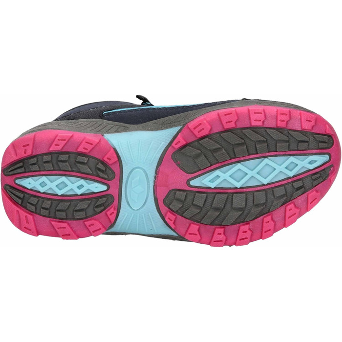 Дитячі кросівки Lico Griffin для бігу з високим підйомом, 34 EU, Marine Pink Türkis