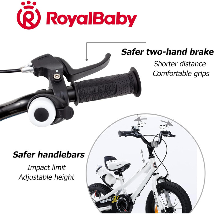 Дитячий велосипед Royal Baby Freestyle BMX для хлопчиків і дівчаток