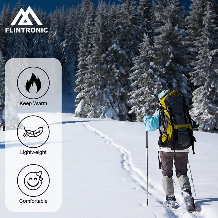 Сплячий мішок Flintronic для кемпінгу та подорожей, легкий, компактний, 210 x 75 см