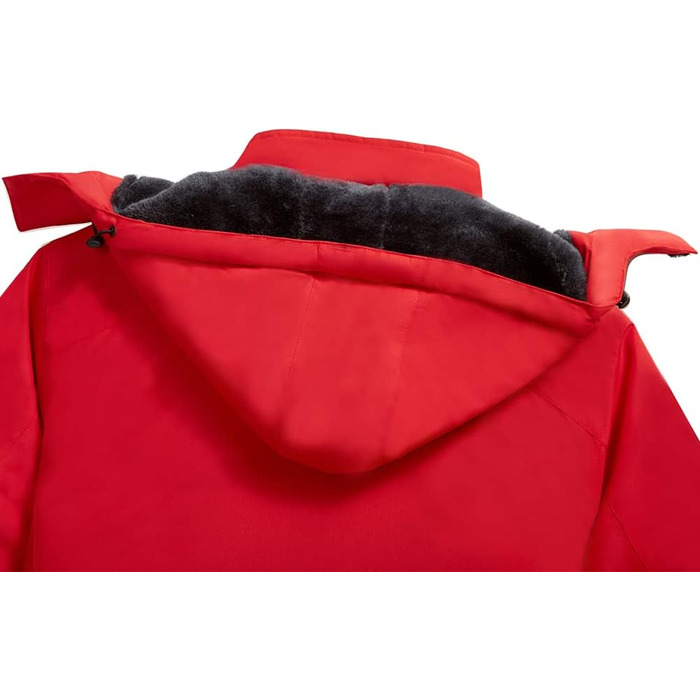 Чоловіча зимова куртка Mountain Ware: вітронепроникна, тепла, з капюшоном. Ідеальна для сноуборду та катання на лижах (XL, Червона)