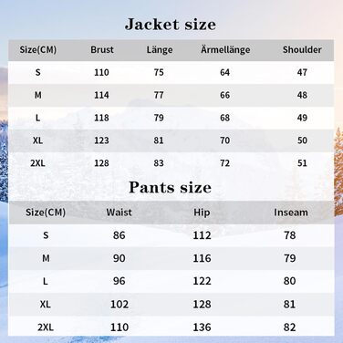 Костюм для сноубордингу та лижного спорту HOTIAN Daen (M, 167 GR+GR) - комплект куртка та штани, водонепроникний, вітронепроникний