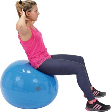 Фітбол GYMNIC 65 см – гімнастичний м'яч для йоги, офісу та фітнесу