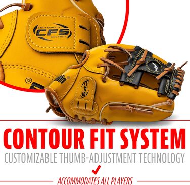 Бейсбольна рукавиця Franklin Sports Field Master Series 28 см для правої руки