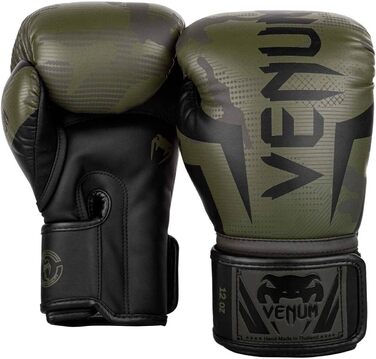 Боксерські рукавички Venum Elite Khaki/Camo, 8 Oz