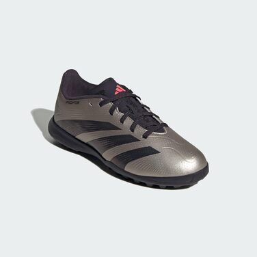 Кросівки для футболу adidas Predator 24 League Turf (38 2/3 EU, сіро-чорний)