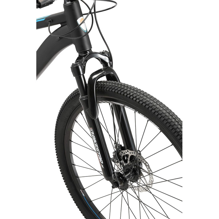 Гірський велосипед BIKESTAR Hardtail алюмінієвий, 21 швидкість Shimano, дискові гальма, 26