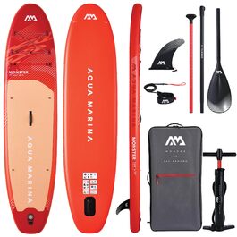 SUP дошка Aqua Marina Rundum надувна, комплект (червона) - для початківців