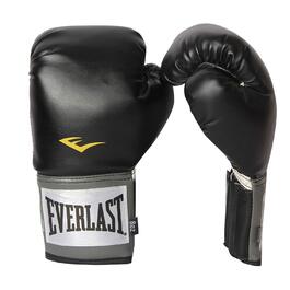 Боксерські рукавички Everlast Prostyle 2 (12oz) + лапи тренера + набір для спарингів - чорні, професійні