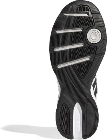 Чоловічі кросівки adidas Strutter — Білі з чорним та червоним (Cloud White/Core Black/Active Red), розмір 43 1/3 EU