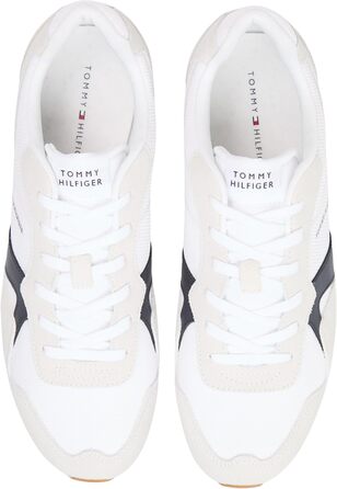 Кросівки Tommy Hilfiger Runner Icon Mix FM0FM05679 - низькі, 44 EU, білі